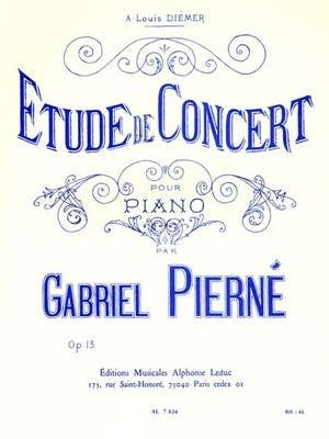 Étude De Concert Opus 13 | Gabriel Pierné | Piano
