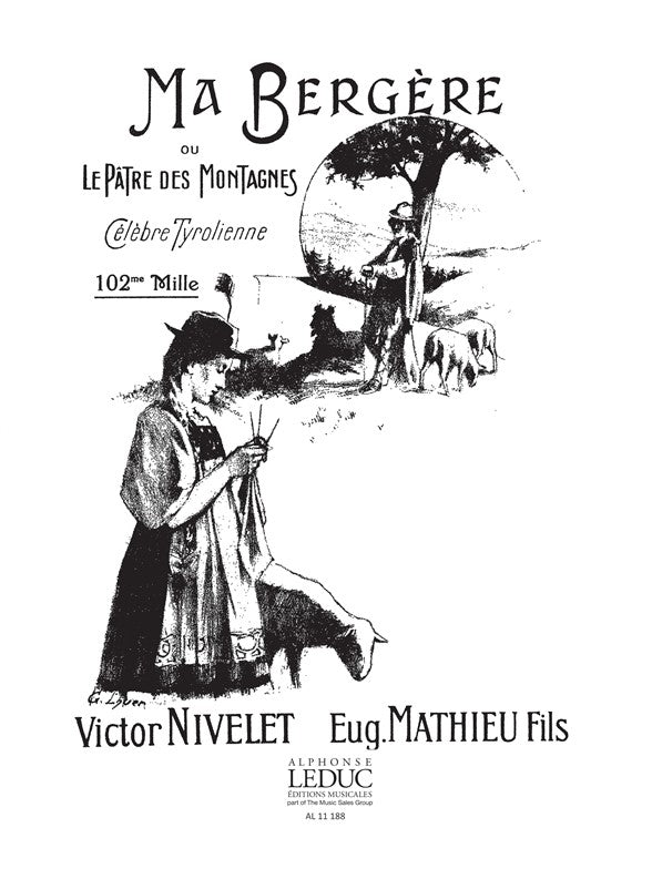 Ma Bergère Ou Le Pâtre Des Montagnes | Nivelet | Piano