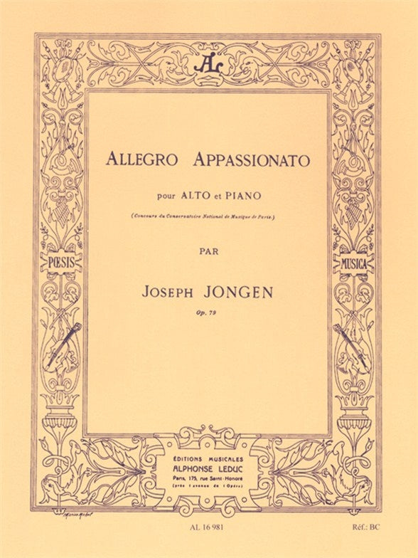 Allegro Appassionato Op79 | Jongen | Alto