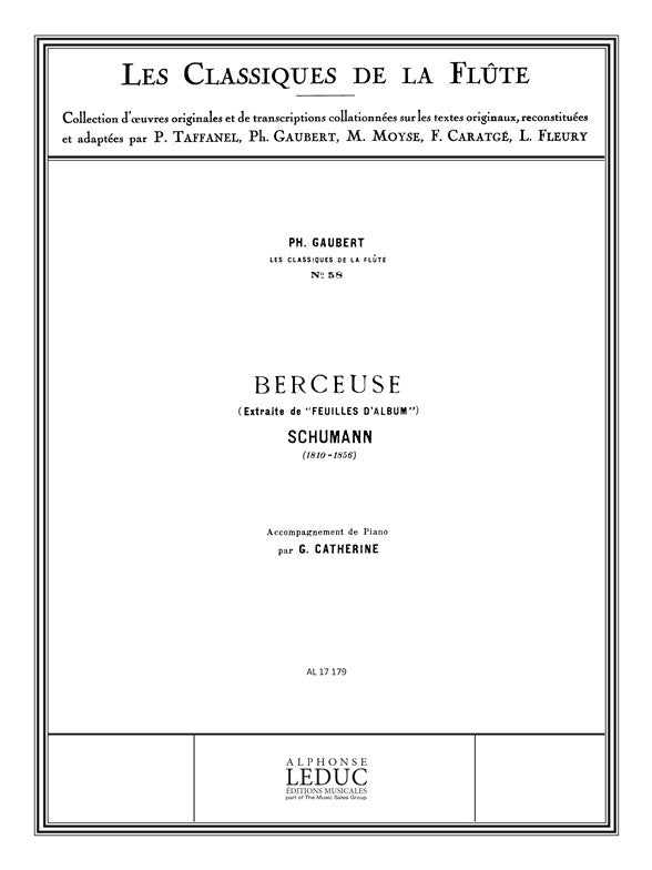 Schumann: Berceuse (extr. de "Feuilles D'album") | Flûte