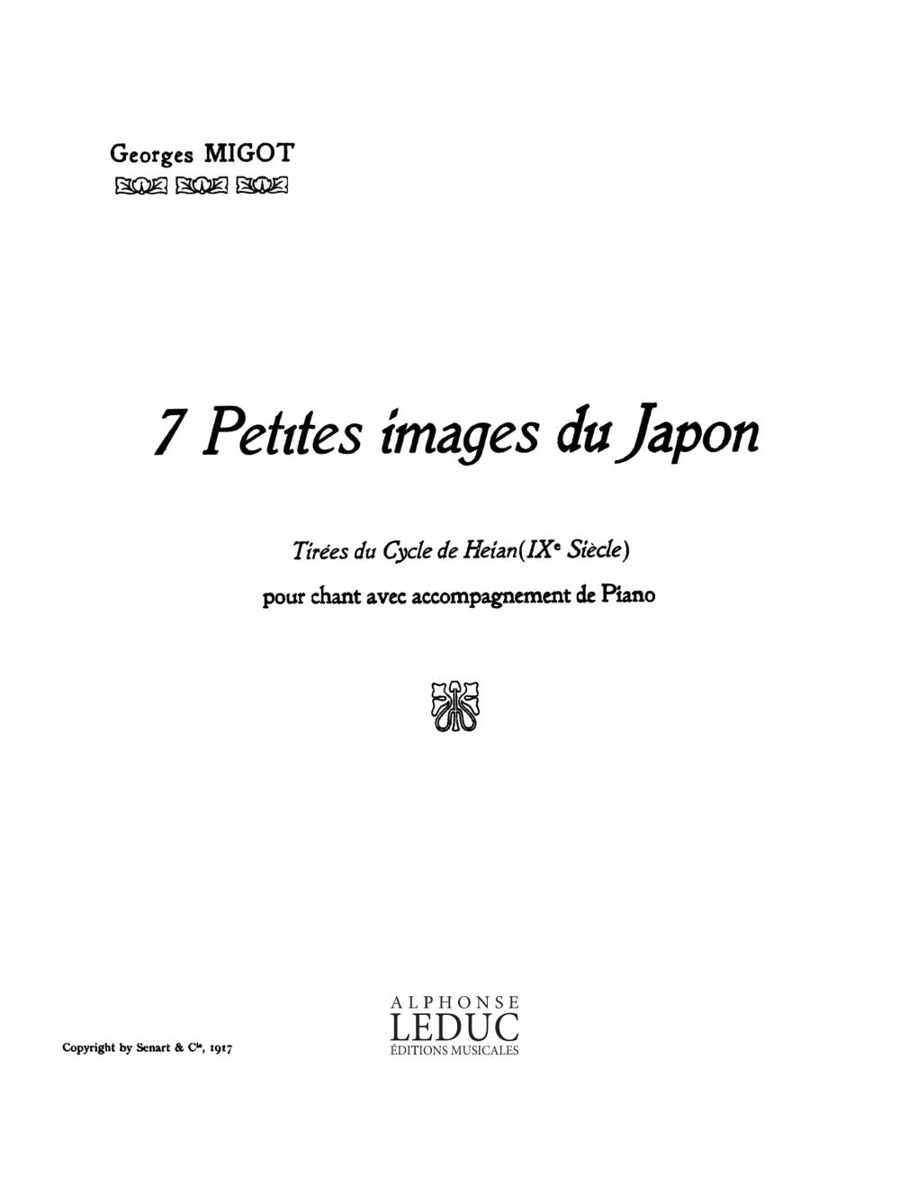 7 Petites Images du Japon | Migot | Voix