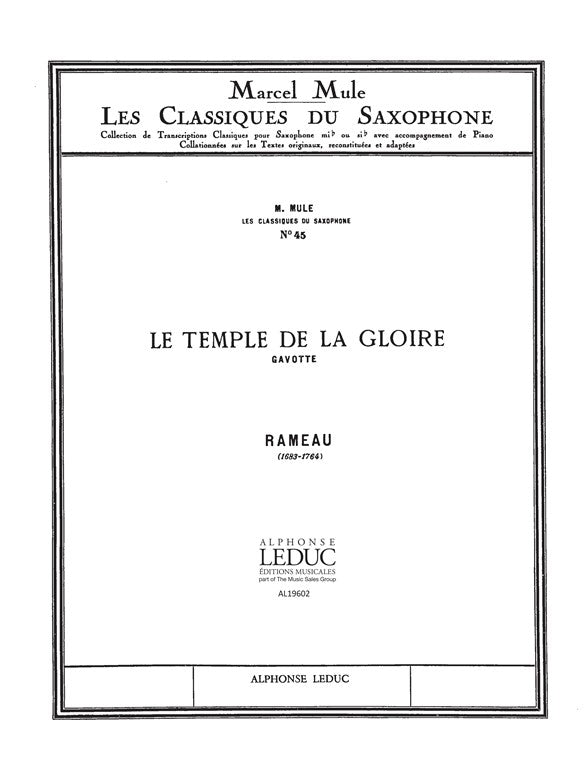 Jean-Philippe Rameau: Gavotte | Orchestre à cordes