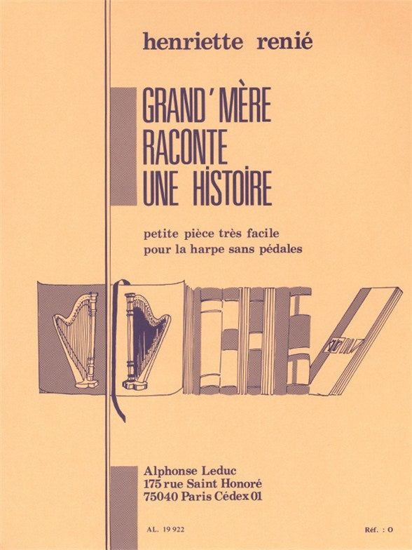 Grand' Mère Raconte Une Histoire | Henriette Renié | Harpe