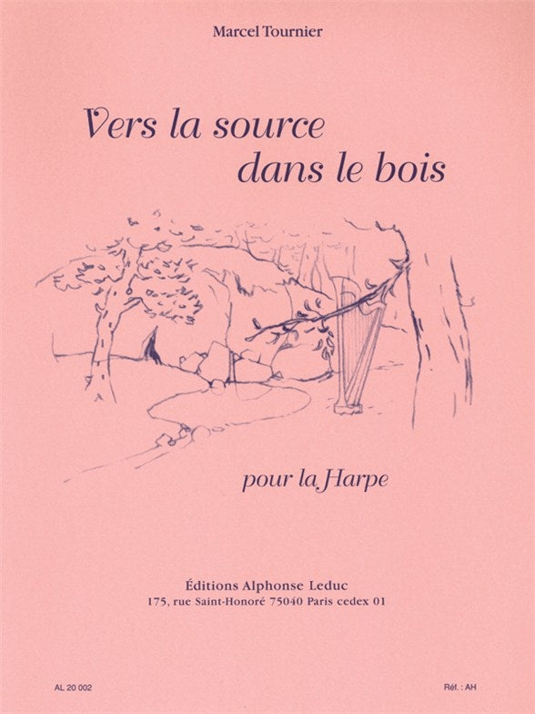 Vers la Source dans le Bois | Marcel Tournier | Harpe