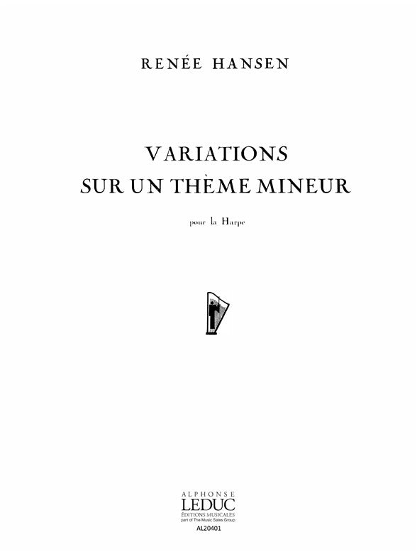 Variations Sur Un Thème Mineur | Renée Hansen | Harpe