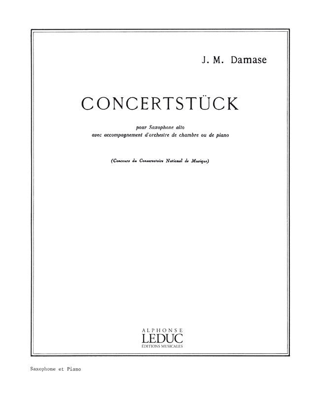 Concertstück | Jean-Michel Damase | Saxophone alto