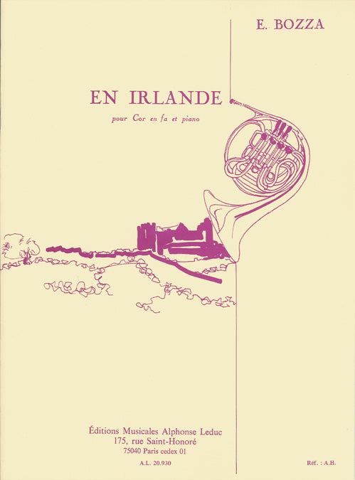 En Irlande pour cor et piano | Eugène Bozza | Cor