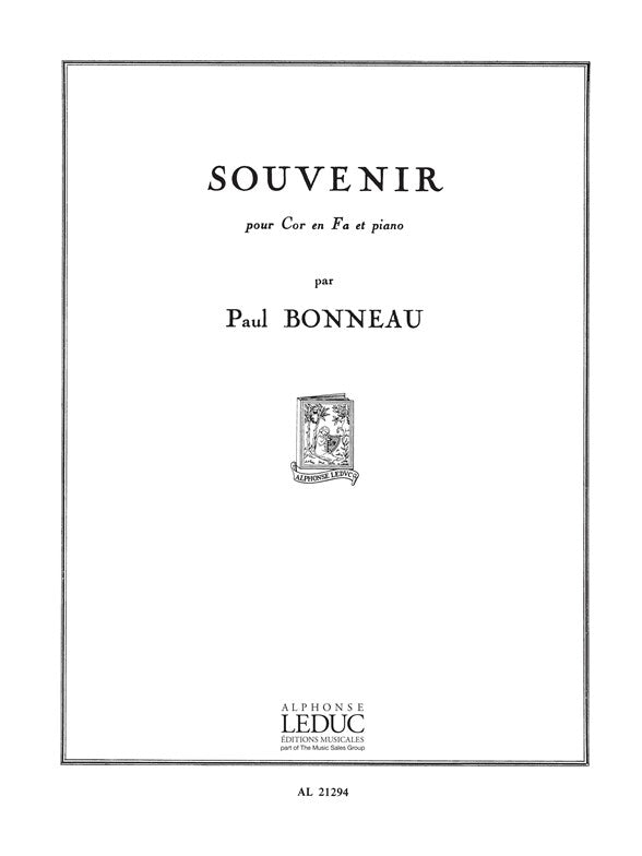 Souvenir | Bonneau | Cor