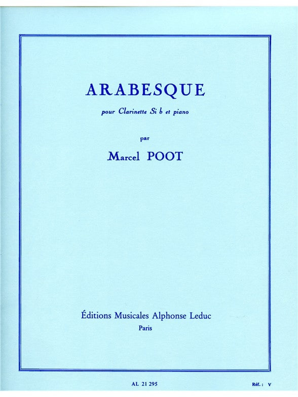Arabesque | Marcel Poot | Clarinette