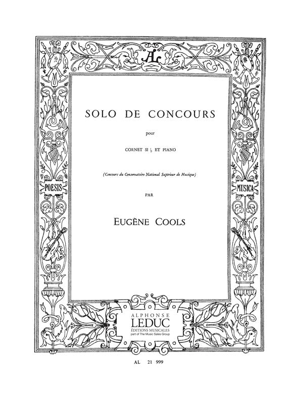Solo De Concours | Eugène Cools | Cornet