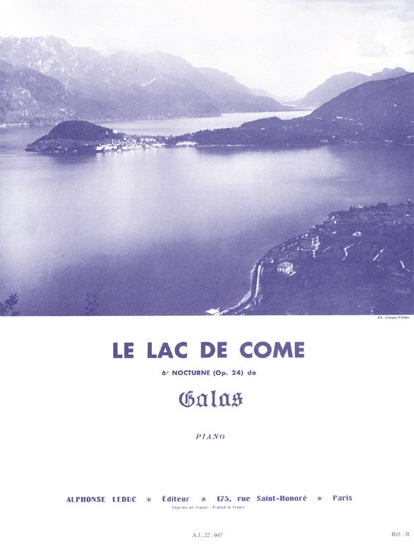Lac De Come | Giselle Galos | Piano