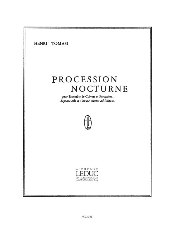 Procession Nocturne | Henri Tomasi | Voix