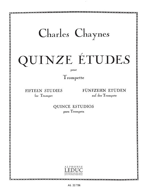 Études(15) | Charles Chaynes | Trompette