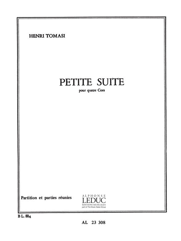 Petite Suite | Henri Tomasi | Cor