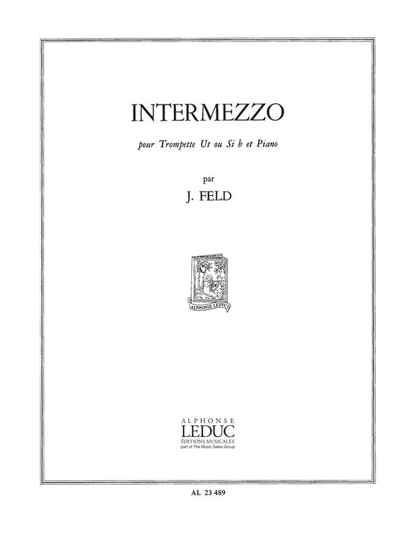 Intermezzo | Jindrich Feld | Trompette