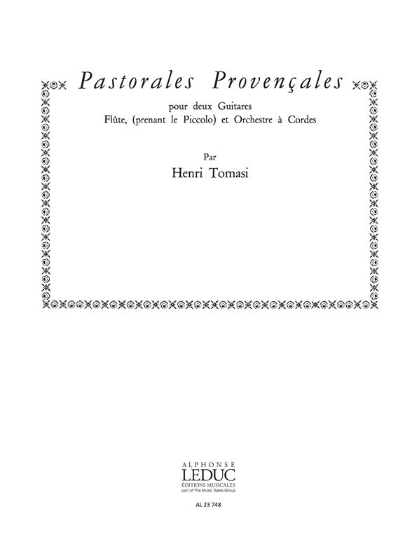 Pastorales provençales | Henri Tomasi | Guitare