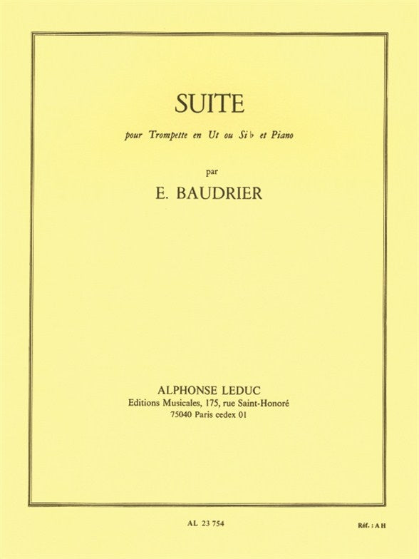Suite | Baudrier | Trompette