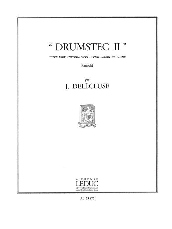 Drumstec 2 | Jacques Delécluse | Percussions