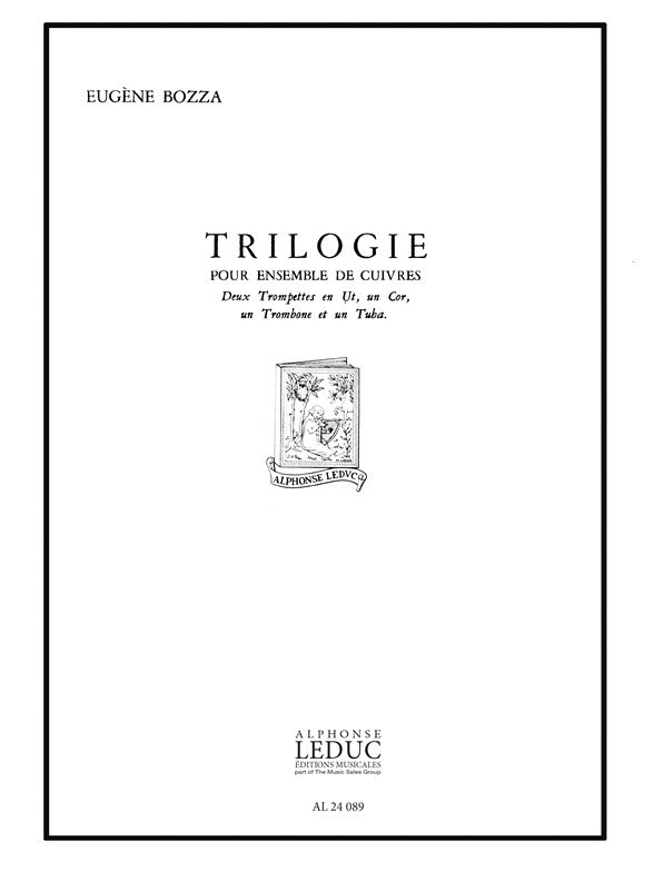 Trilogie | Eugène Bozza | Ensemble de cuivres