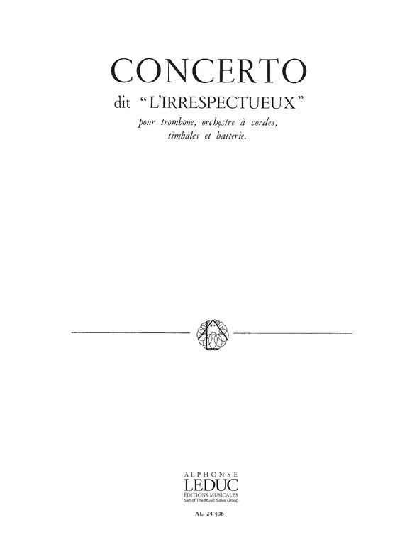 Concerto dit 'l'Irrespectueux' | Pierre-Max Dubois