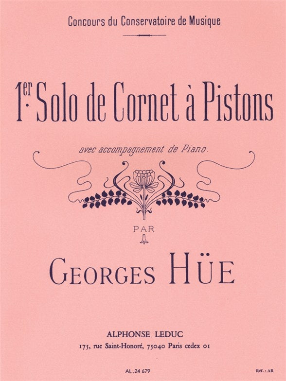 Premier Solo De Cornet À Pistons | Georges Hüe | Trompette