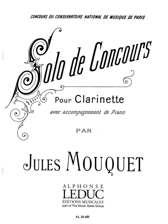 Solo de Concours | Jules Mouquet | Clarinette
