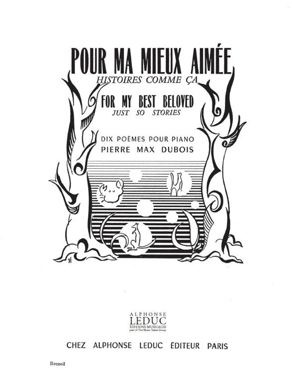 Pour ma mieux Aimée, Histoires comme ça | Pierre-Max Dubois