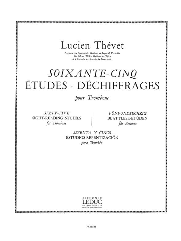 65 Études-Déchiffrages | Thevet | Trombone