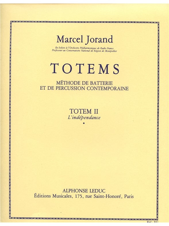 Totem 2 | Marcel Jorand | Percussions