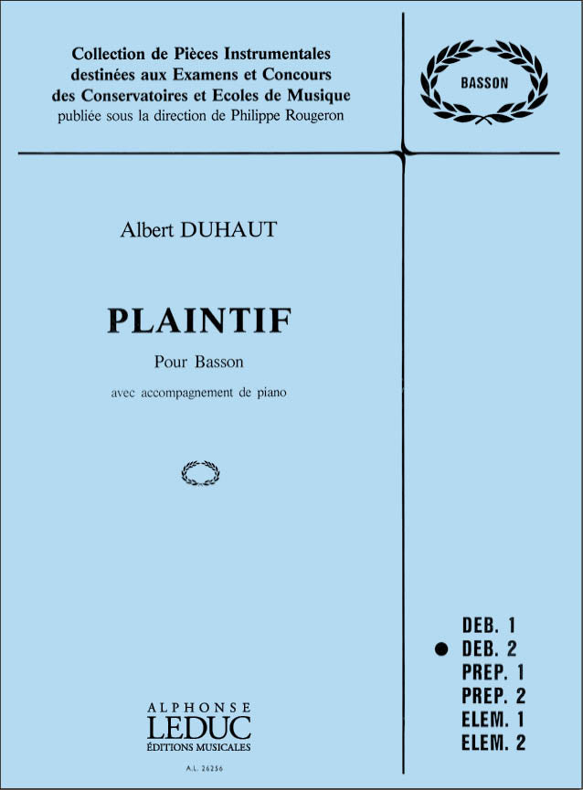 Plaintif | Duhaut | Basson