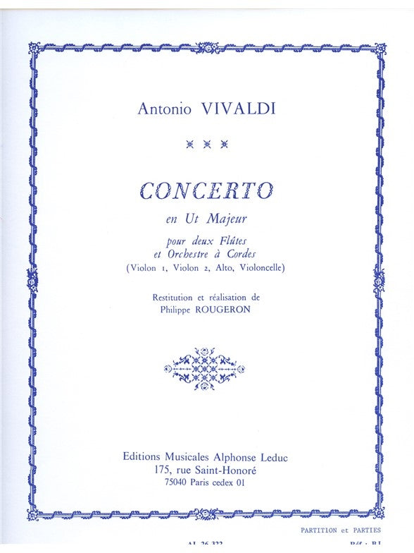 Antonio Lucio Vivaldi: Concerto | Orchestre à cordes