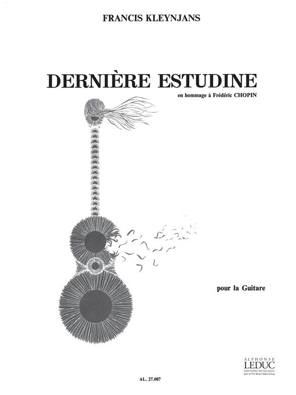 Dernière Estudine | Francis Kleynjans | Guitare