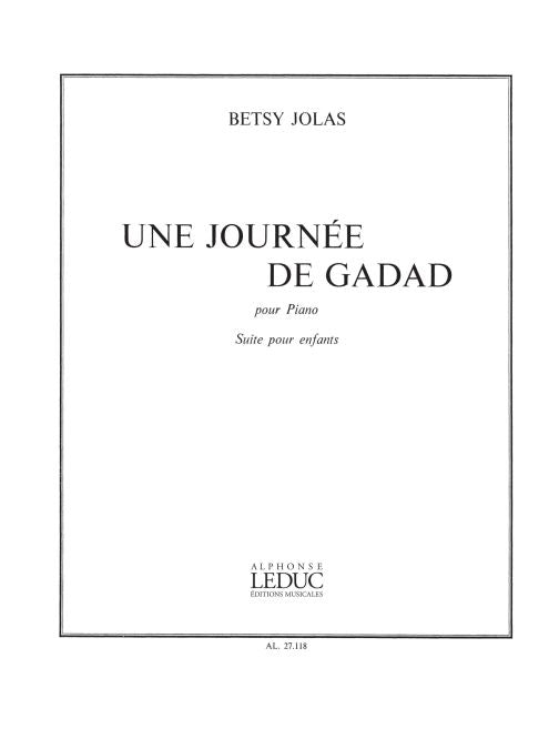 Journée De Gadad | Betsy Jolas | Piano