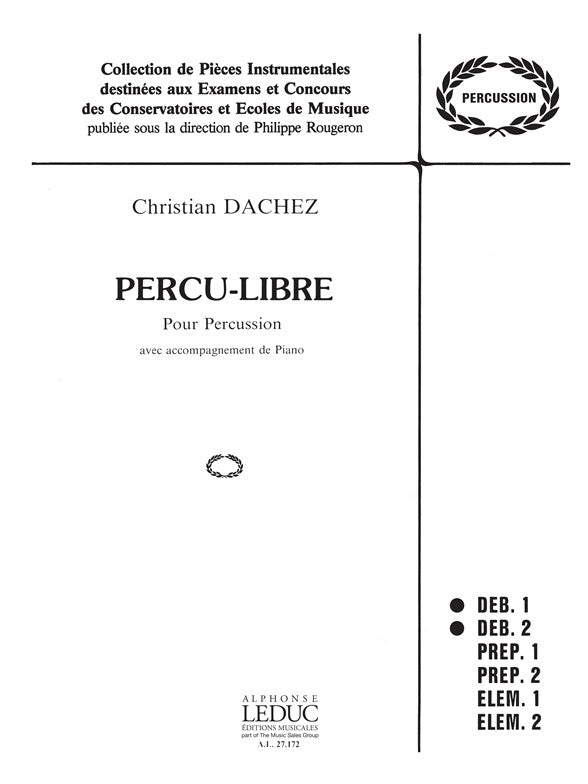 Christian Dachez: Percu-Libre | Percussions
