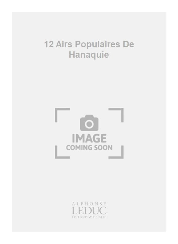12 Airs Populaires De Hanaquie | Klapil | Flûte à bec