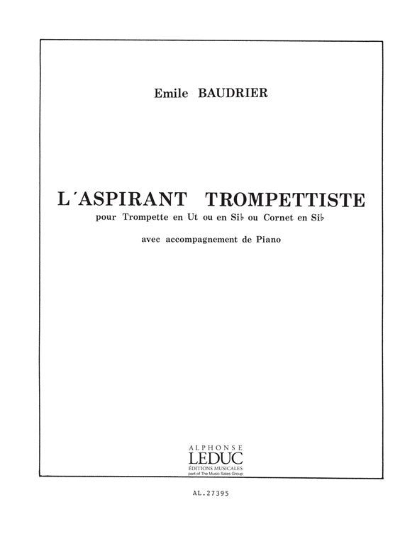 L'Aspirant Trompettiste | Yves Baudrier | Trompette