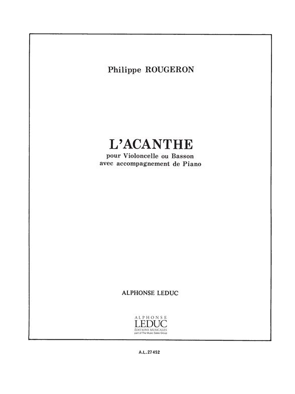 Acanthe | Rougeron | Violoncelle