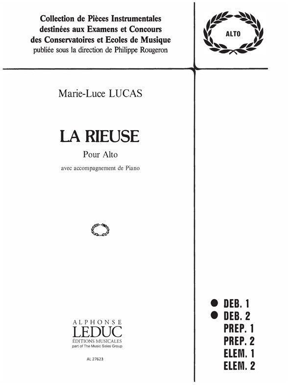 Rieuse | Lucas | Alto