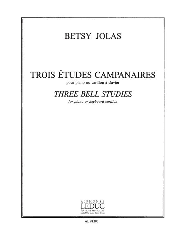 3 Études campanaires | Betsy Jolas | Piano