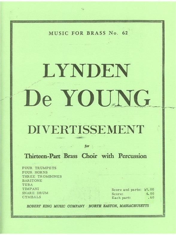 Divertissement | De Young | Ensemble de cuivres