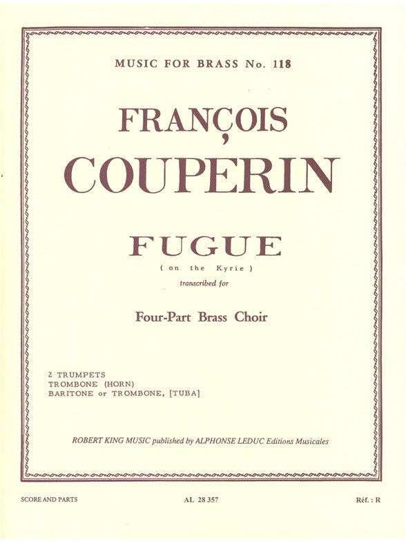 Fugue sur le Kyrie | François Couperin | Quatuor de cuivres