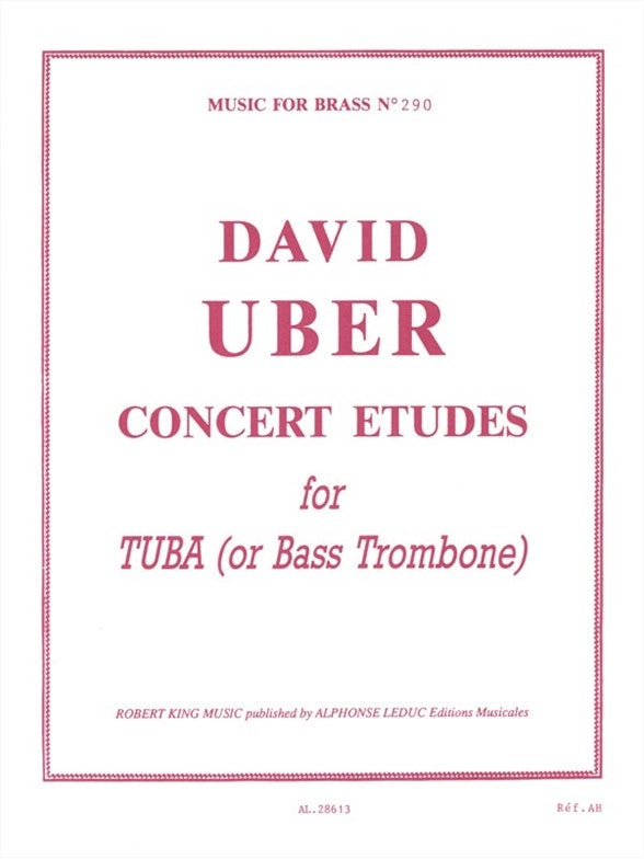 Concert Études | David Uber | Trombone