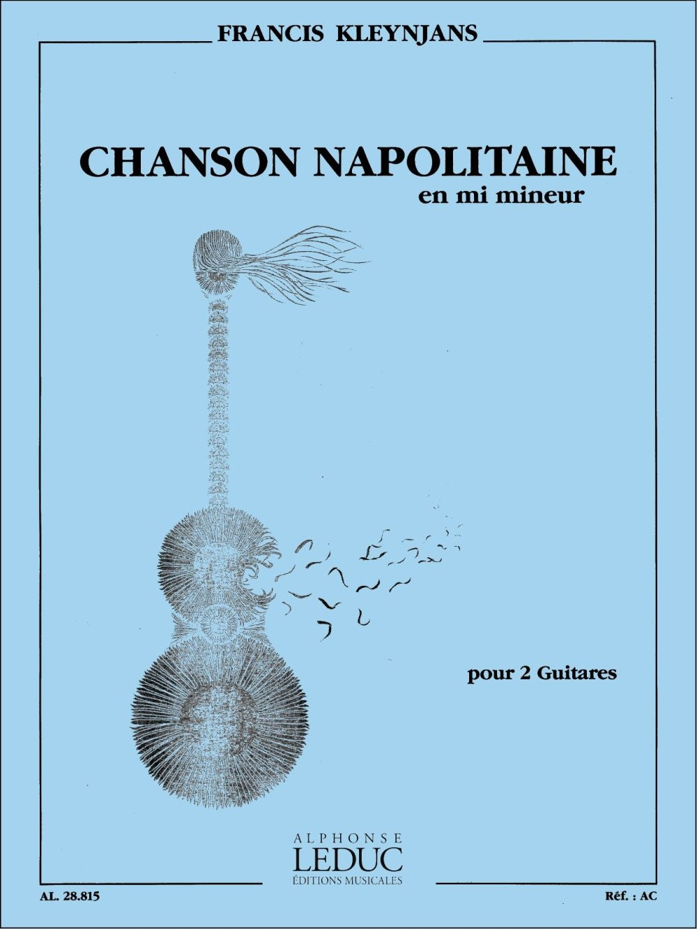 Chanson napolitaine, op. 113, en mi mineur | Francis Kleynjans