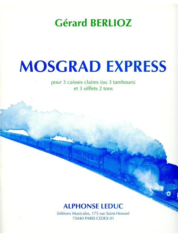 Mosgrad Express 3 Caisses Claires Or 3 Tambours | Gérard Berlioz