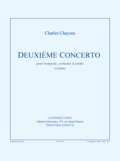 Concert 02. | Charles Chaynes | Trompette