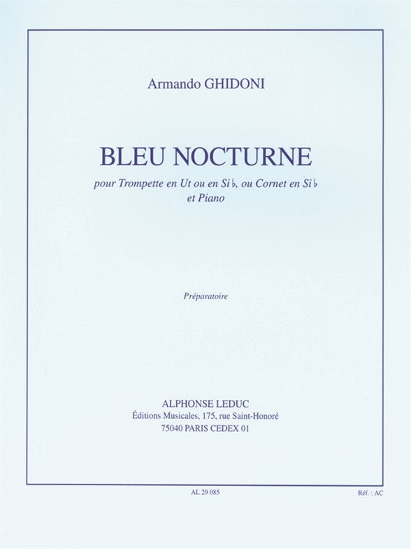 Bleu Nocturne | Armando Ghidoni | Trompette