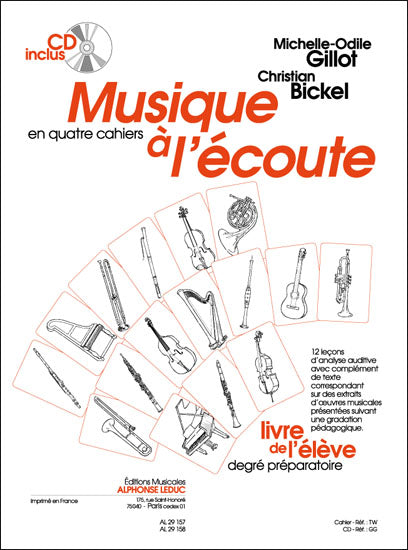 Musique à l'Écoute - n° 5 et n° 6 | Michelle-Odile Gillot