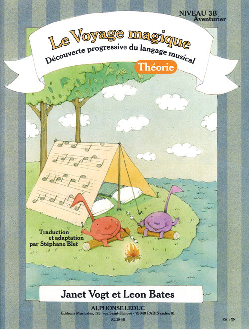 Le Voyage Magique - Niveau 3B Aventurier | Janet Vogt | Piano | Livre