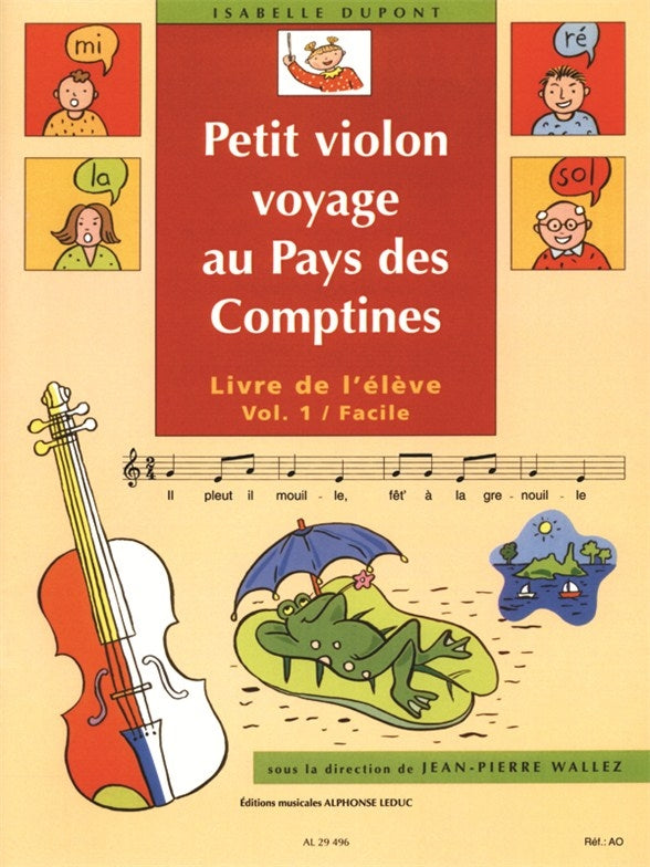 Petit Violon voyage au Pays des Comptines 1 | Jean-Pierre Wallez