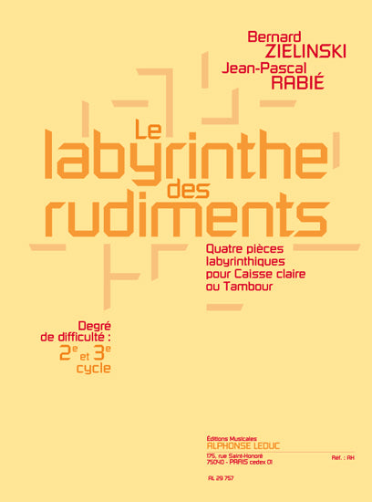 Le labyrinthe des rudiments | Rabie | Caisse claire